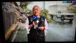 سيارة تدهس مراسلة على الهواء في المكسيك